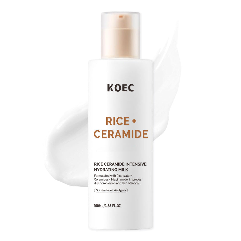 Rice Ceramide 4-Piece Facial Skincare Set