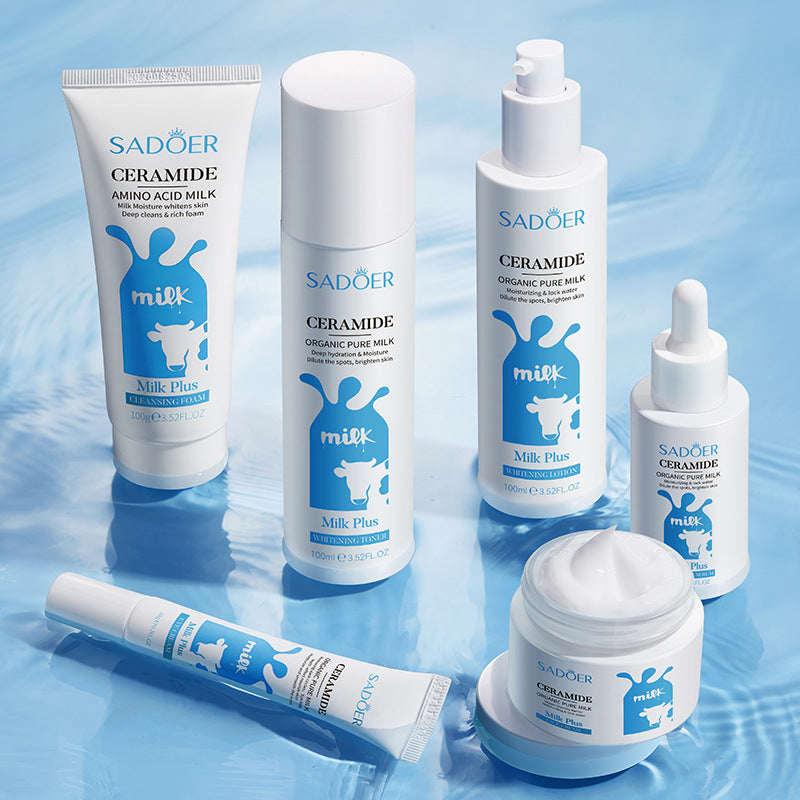 All-English Anti-Wrinkle Firming And Whitening Skincare Set